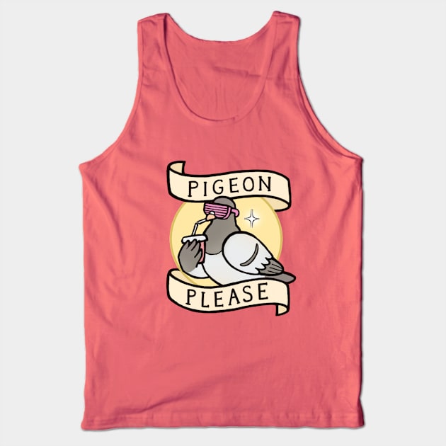 Pigeon please Tank Top by koomalaama